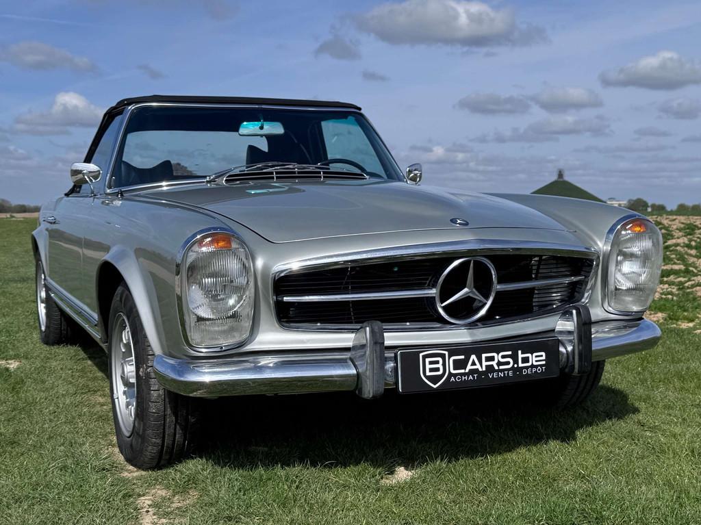 Mercedes-Benz SL-Klasse 230 PAGODE 230 AUTOMATIQUE FULL REST, Cuir, Argent ou Gris, Achat, 110 kW