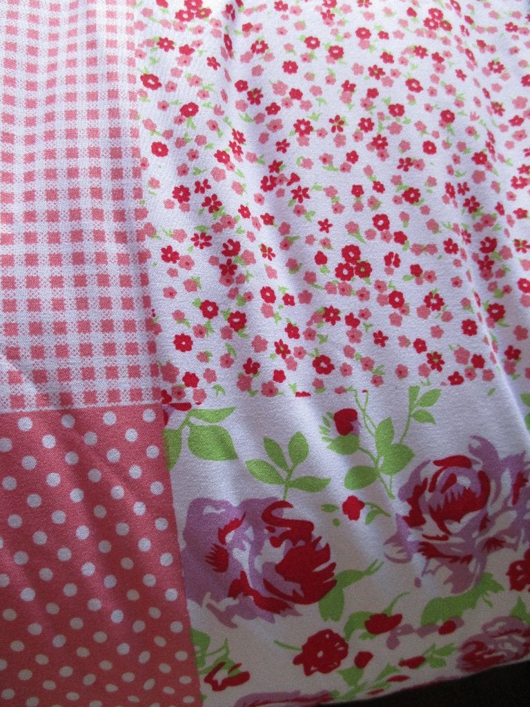 (👉ﾟヮﾟ)👉 Nieuw Romantisch Patchwork Dekbed ., Maison & Meubles, Chambre à coucher | Linge de lit, Envoi, Neuf, Une personne, Autres couleurs