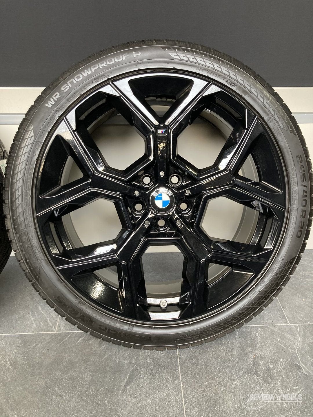 20” originele BMW X1 IX1 X2 IX2 velgen + winterbanden 872M, Pneus et Jantes, Véhicule de tourisme, -, Utilisé