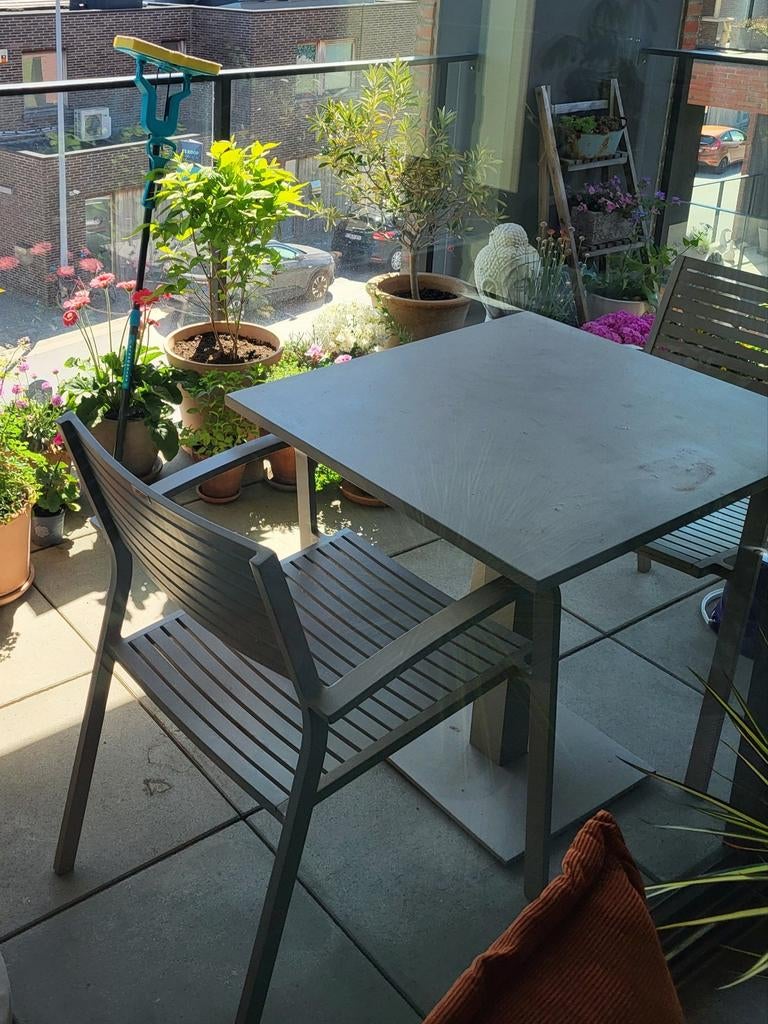 2 tuinstoelen Bristol (+ gratis tafel), Tuin en Terras, Tuinstoelen, Ophalen