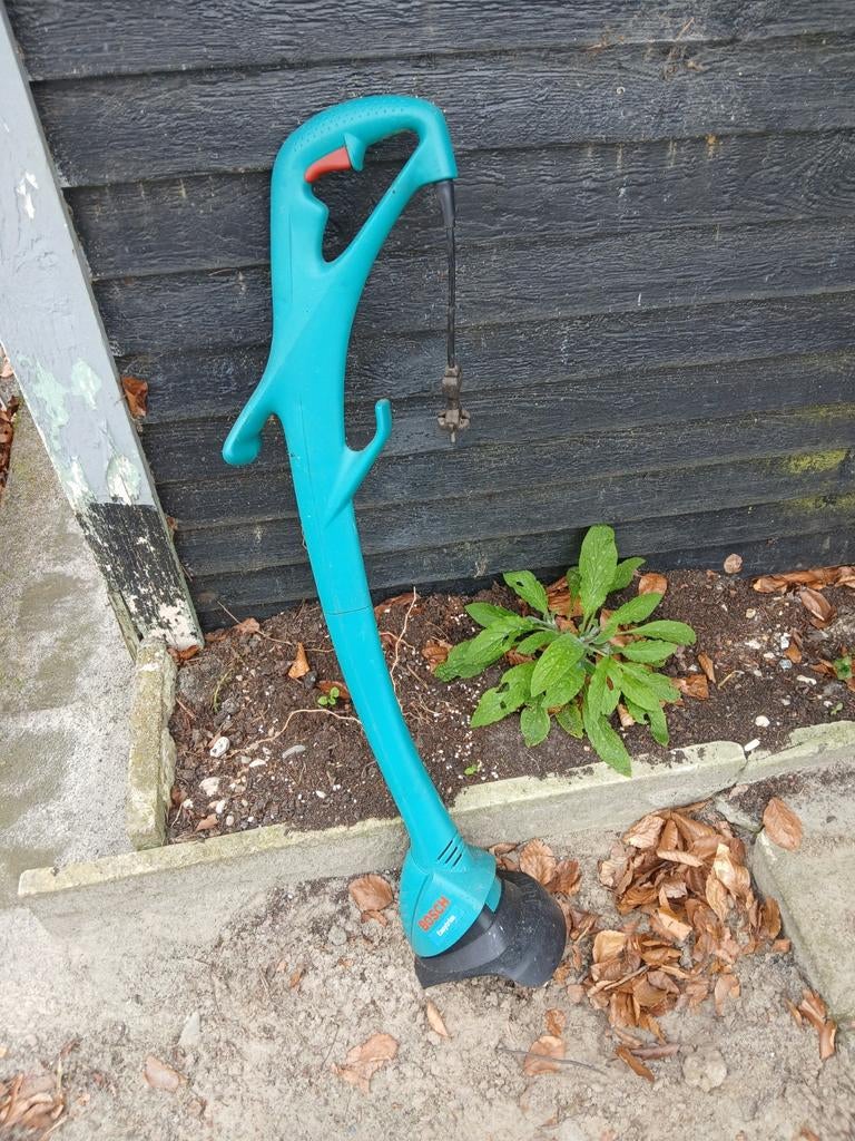 Bosch grastrimmer, Ophalen