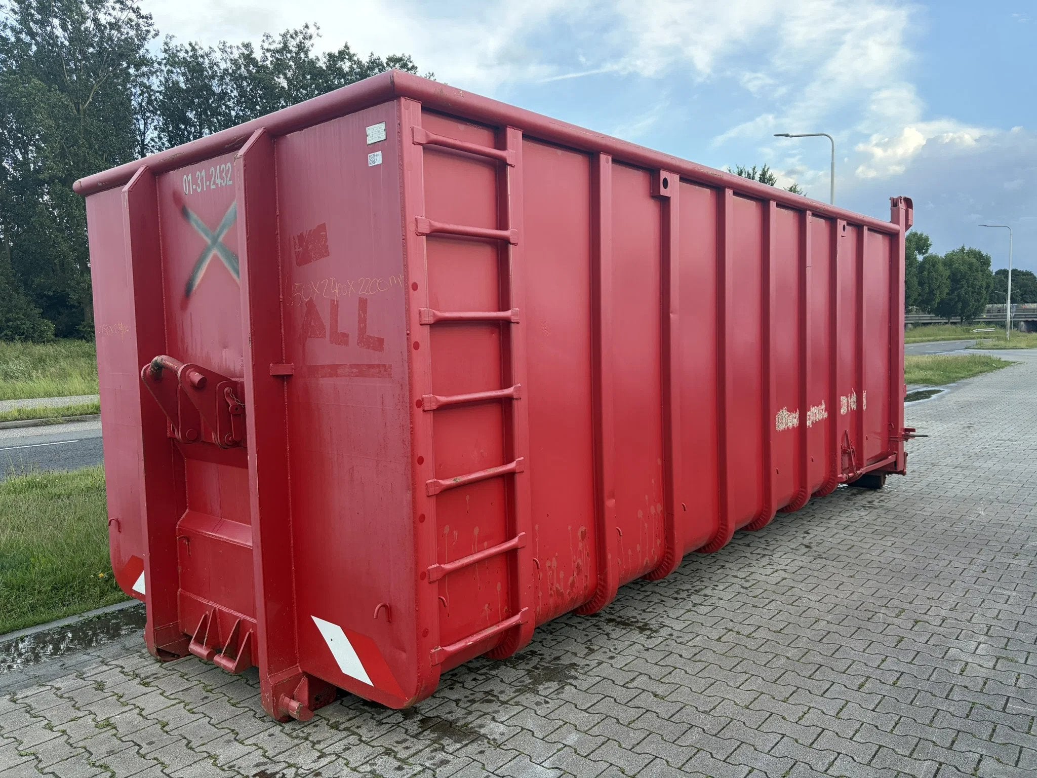 ALL-IN Containers 30m3 vloeistofdichte container