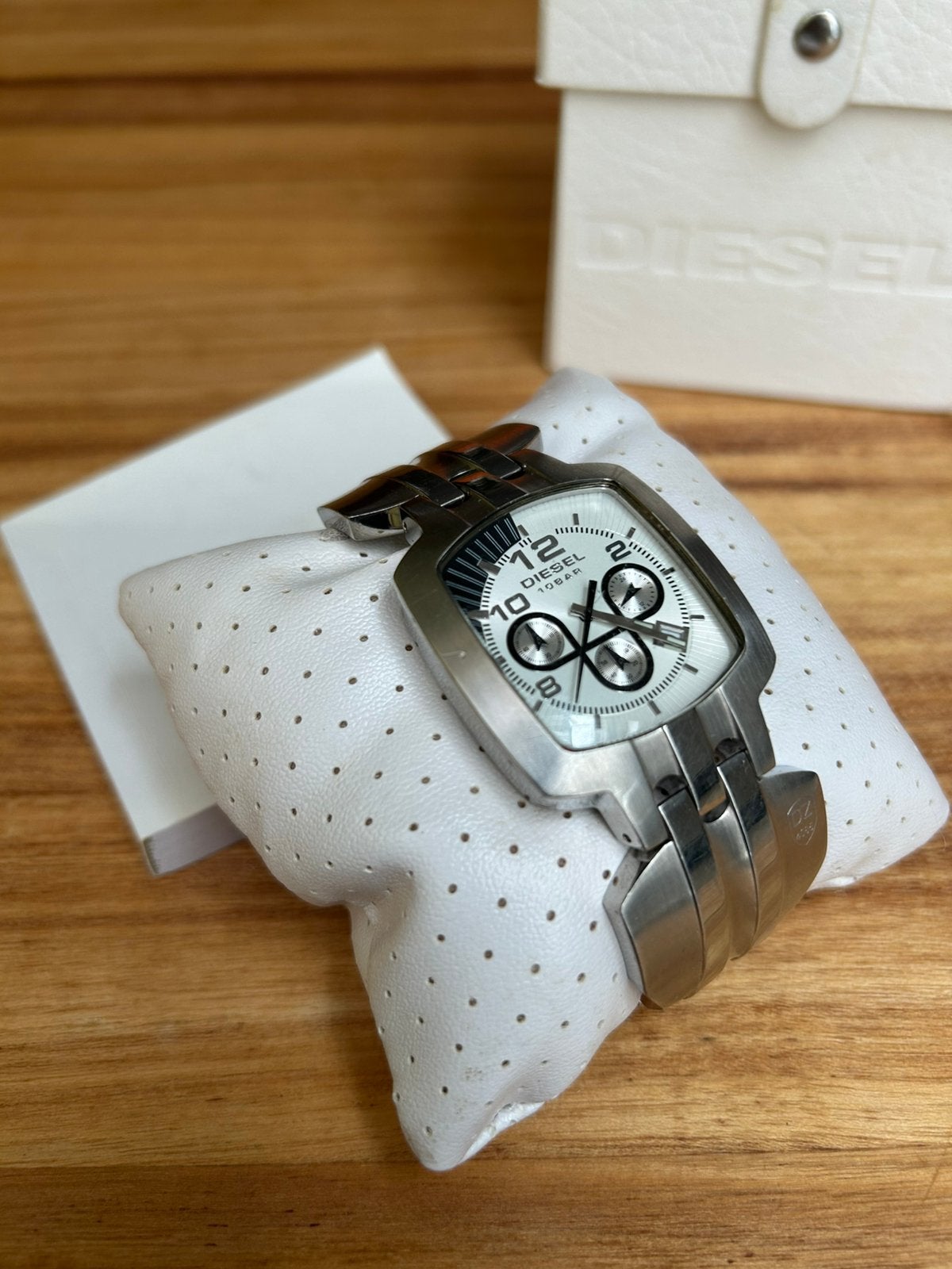 Diesel herenhorloge DZ 4085, Enlèvement, Comme neuf, Acier