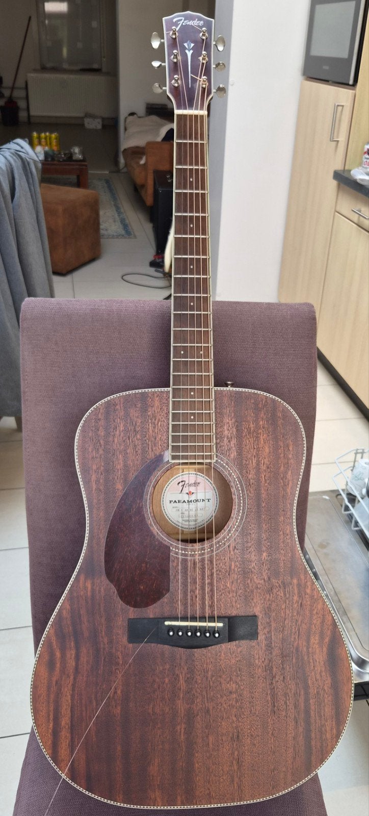 linkshandige Fender Paramount, Muziek en Instrumenten, Ophalen, Zo goed als nieuw