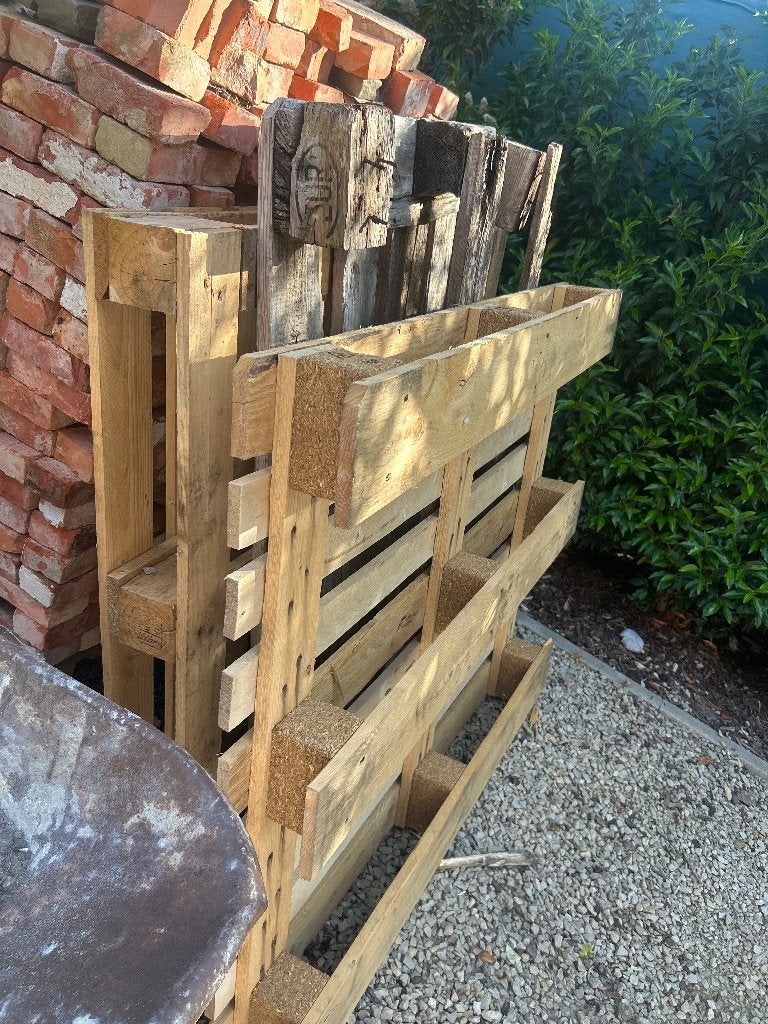 Hout palet gratis, Ophalen, Gebruikt