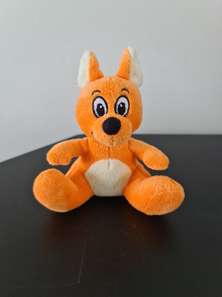 knuffel kangoeroe ongeveer 10 cm, Kinderen en Baby's, Ophalen, Zo goed als nieuw