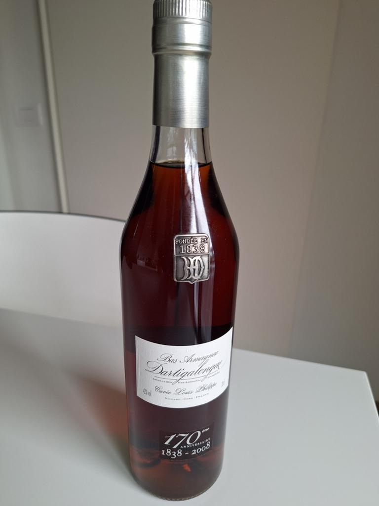 Bas-armagnac Dartigalongue cuvée Louis Philippe 1974 - 1976, Enlèvement ou Envoi