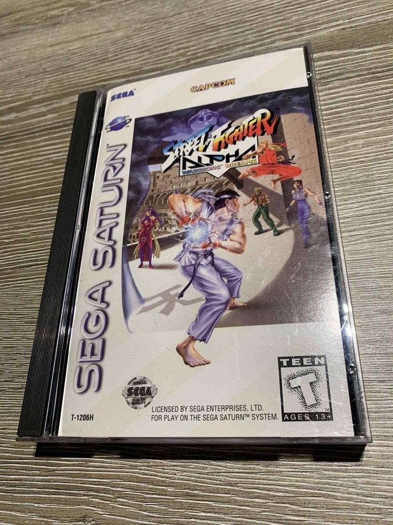 Street Fighter Alpha Warrior Dreams (USA) Sega Saturn, Ophalen of Verzenden, Gebruikt