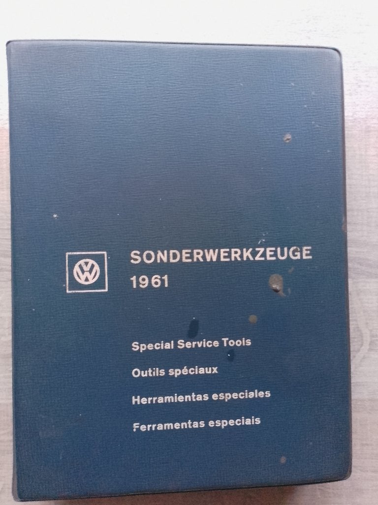 Zeldzaam VW Dealer Oud Speciaal Gereedschap Boek 1961 - 74, Ophalen of Verzenden, Gelezen, Volkswagen