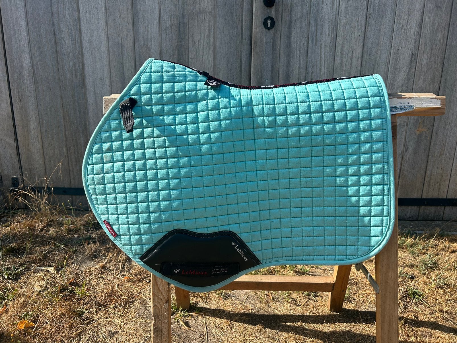 Lemieux springdekje te koop, Dieren en Toebehoren, Zo goed als nieuw, Suède, Blauw, Full (L)