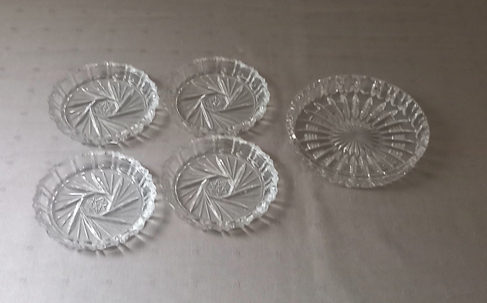 Vintage onderzetters voor glazen., Ophalen