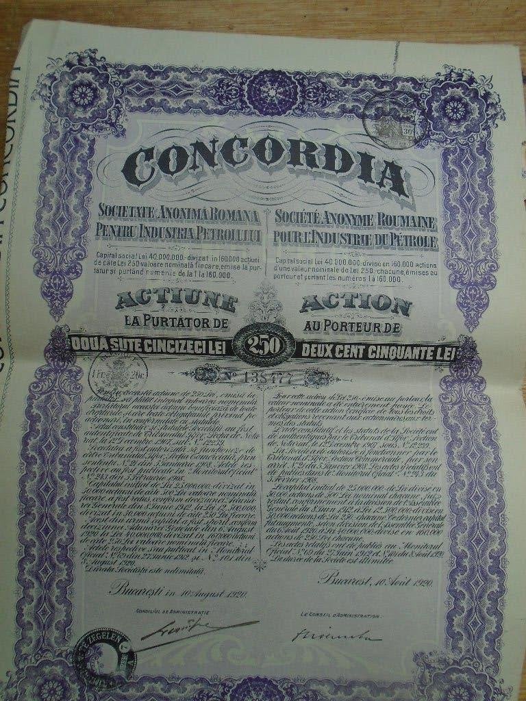 Partements : Concordia, Enlèvement ou Envoi, 1920 à 1950, Action