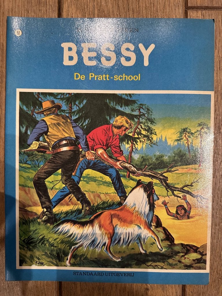 Bessy nr. 97 – De Pratt-school – Willy Vandersteen (1972), Gelezen, Willy Vandersteen, Eén stripboek, Ophalen of Verzenden