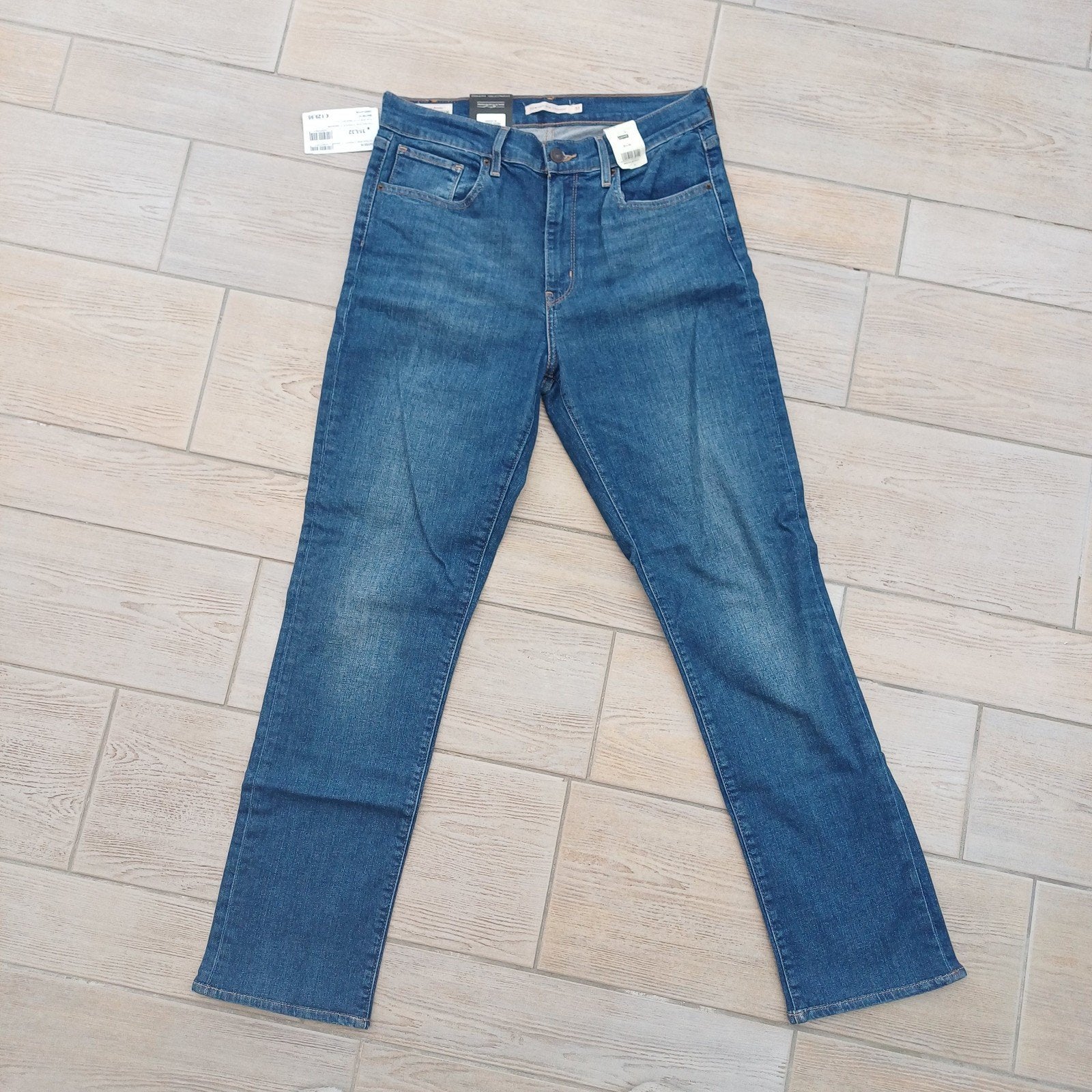 Nieuwe High straight jeans van Levi's, Blauw, Overige jeansmaten, Nieuw, Ophalen of Verzenden