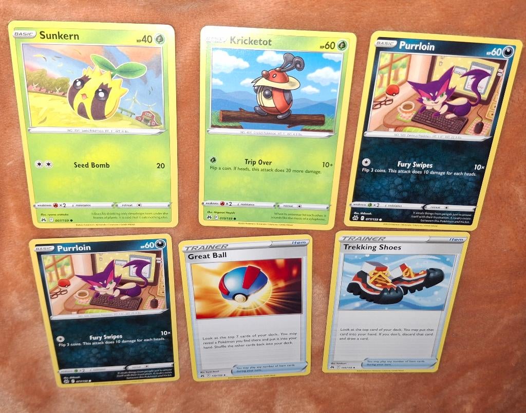 Crown Zenith Pokémon kaarten te ruil, Enlèvement ou Envoi, Comme neuf, Plusieurs cartes, Foil