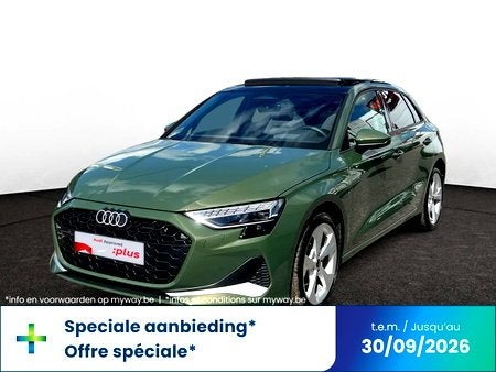 Audi A3 Sportback PHEV 40 TFSIe Advanced S tronic (150 kW), Affichage tête haute, Automatique, Vert, Hybride Électrique/Essence