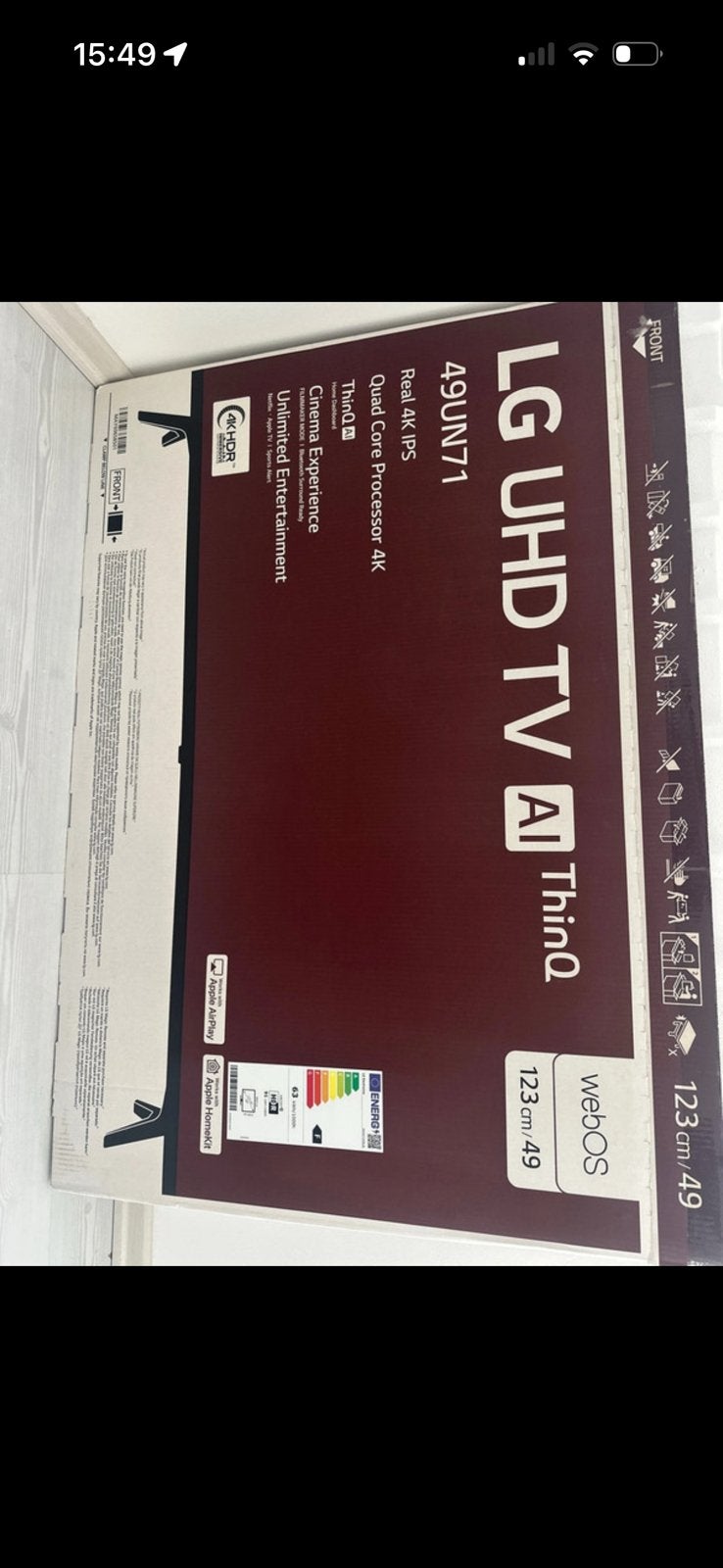 LG UHD TV, Audio, Tv en Foto, Televisies, Ophalen of Verzenden, LG