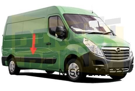 Nissan NV400 (10/11 - 3/21) (X62) Opel Movano B (5/10 - 8/21, Auto-onderdelen, Carrosserie, -, Verzenden, -, Nieuw