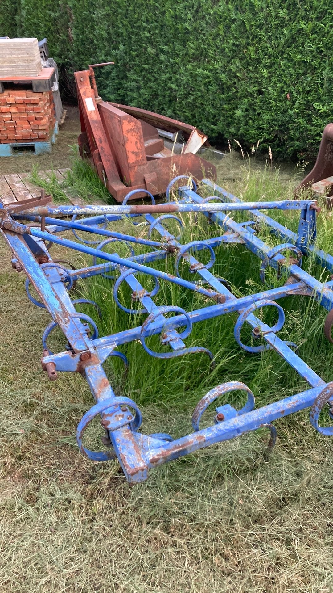 Culter of eg voor achter tractor, Ophalen, Akkerbouw, Grondbewerking