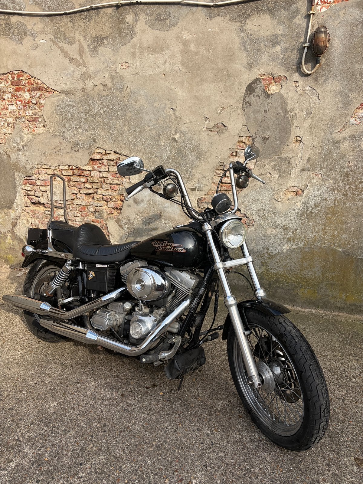 Harley Davidson Dyna, Motoren, 2 cilinders, 1340 cc, Chopper, Gebruikt