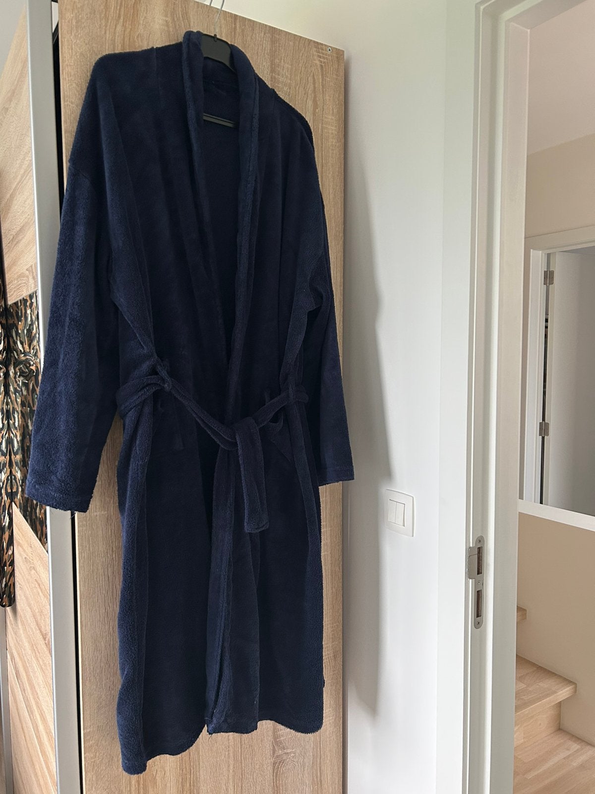 Badjas - blauw, Kleding | Dames, Ophalen of Verzenden, Zo goed als nieuw, Maat 42/44 (L), Blauw