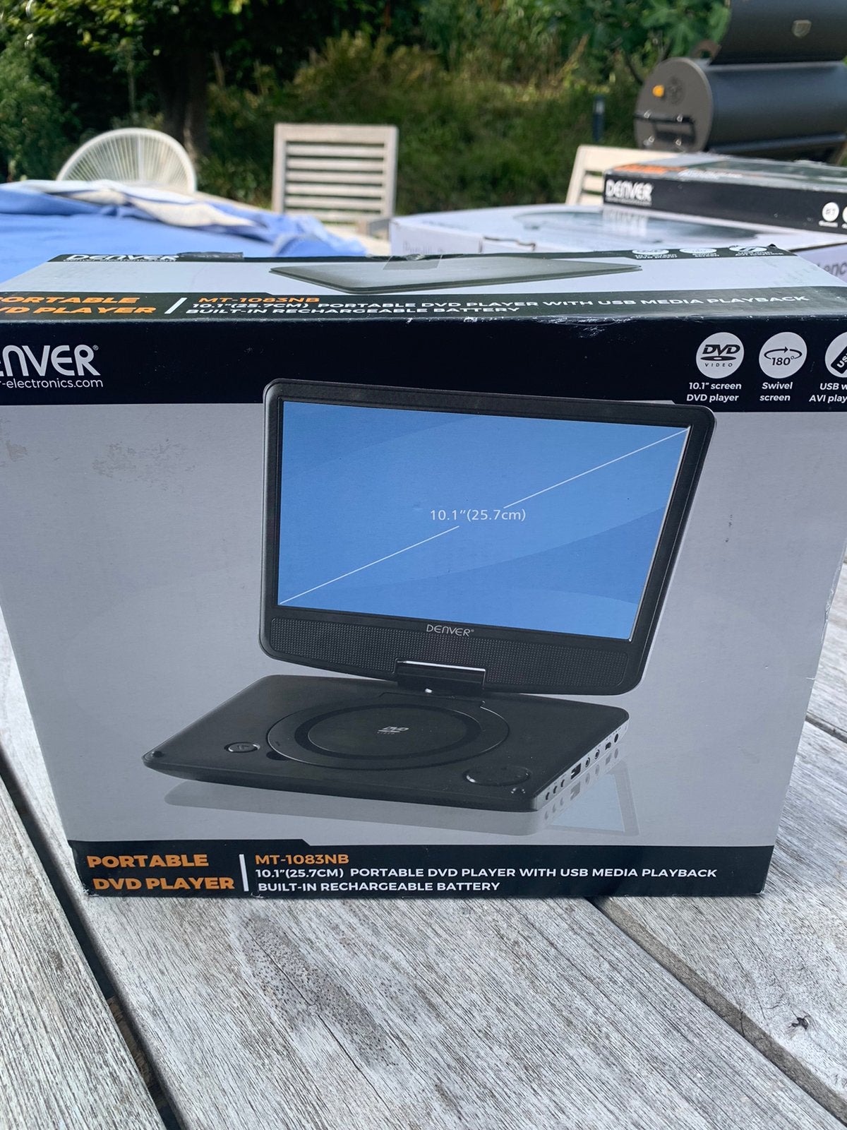 Lecteur DVD portable avec port USB, Enlèvement, Neuf, Lecteur DVD, Portable