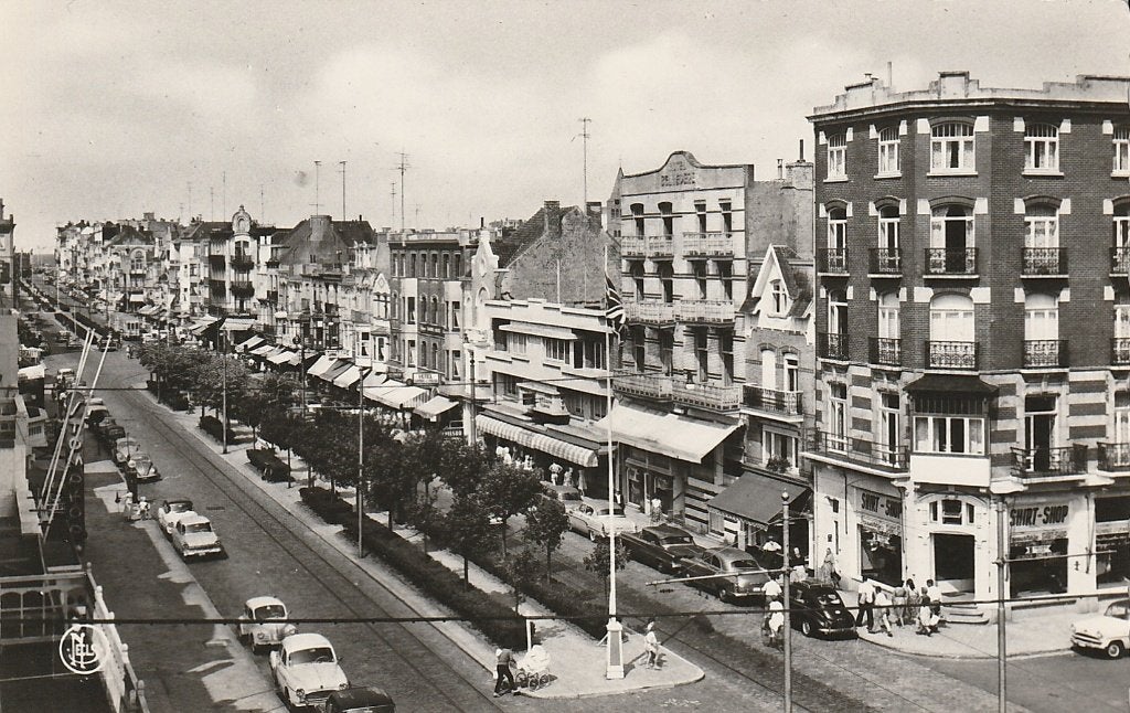 Knokke aan zee. Lippenslaan, Ophalen of Verzenden, Ongelopen, West-Vlaanderen