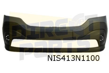Renault Trafic (8/14- 1/22) Voorbumper (geheel zwart) origin, -, -, Nieuw, Bumper