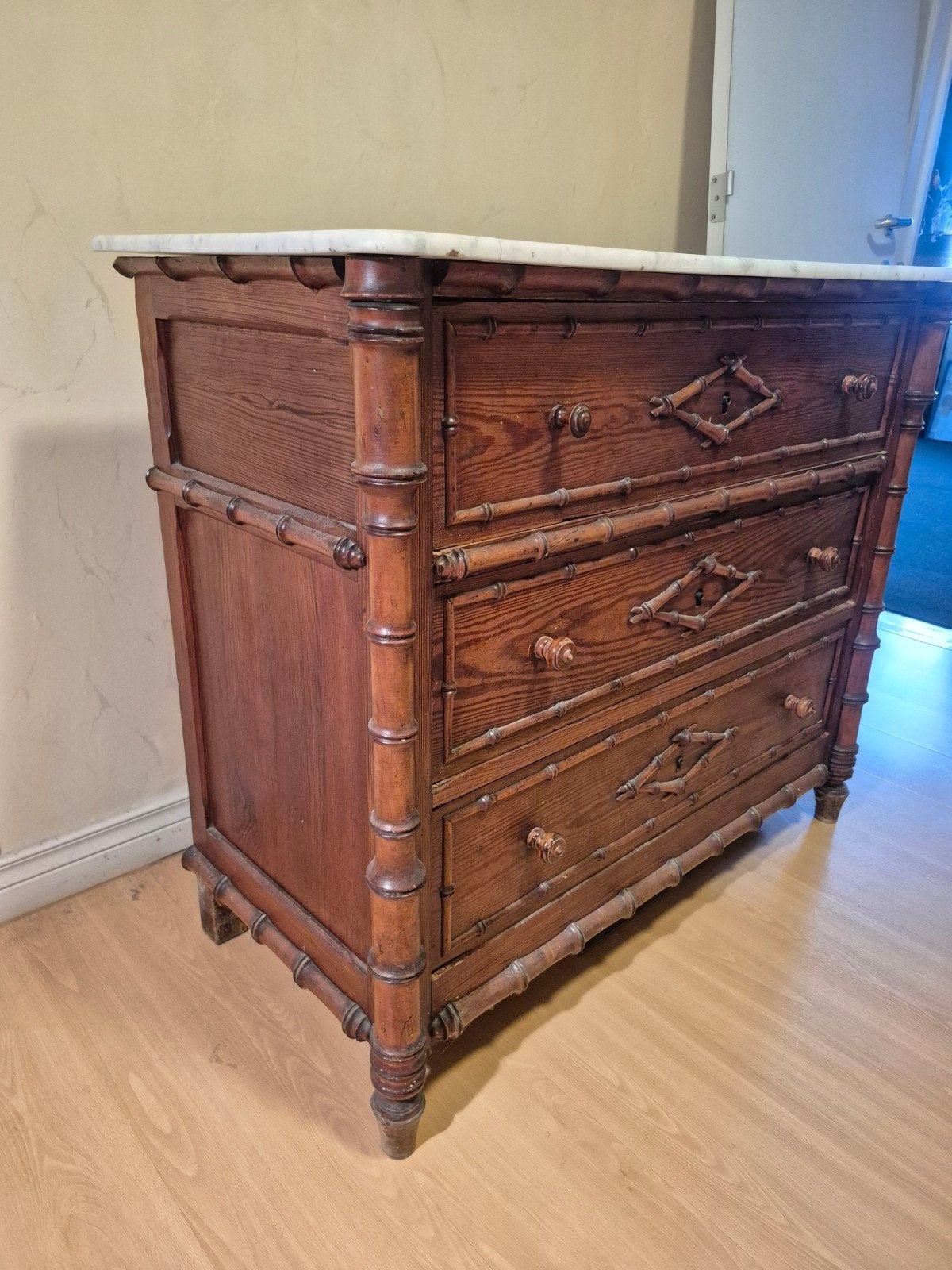 vintage ladenkast, Ophalen, Gebruikt, 100 tot 150 cm, Vintage