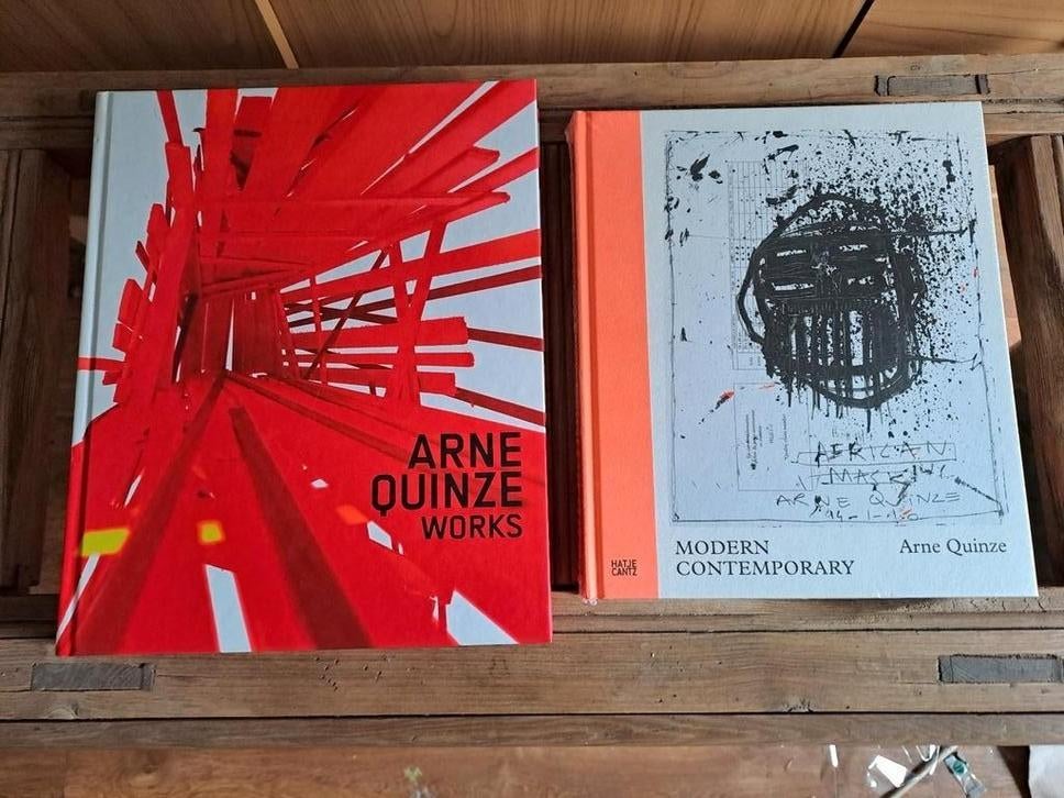 Arne Quinze kunstboeken. - Gesigneerd ., Ophalen of Verzenden