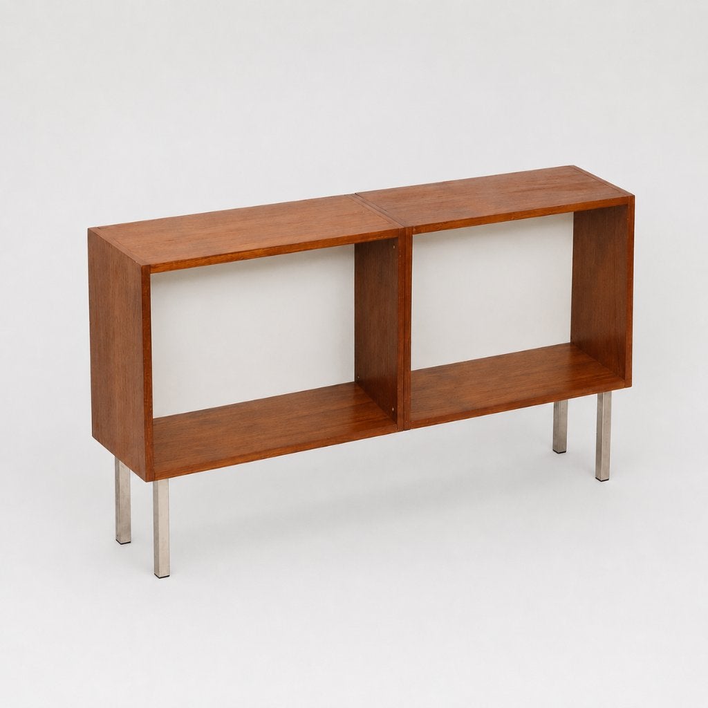Vintage boekenkast design jaren '60 '70 retro, Huis en Inrichting, Kasten | Boekenkasten, Ophalen of Verzenden