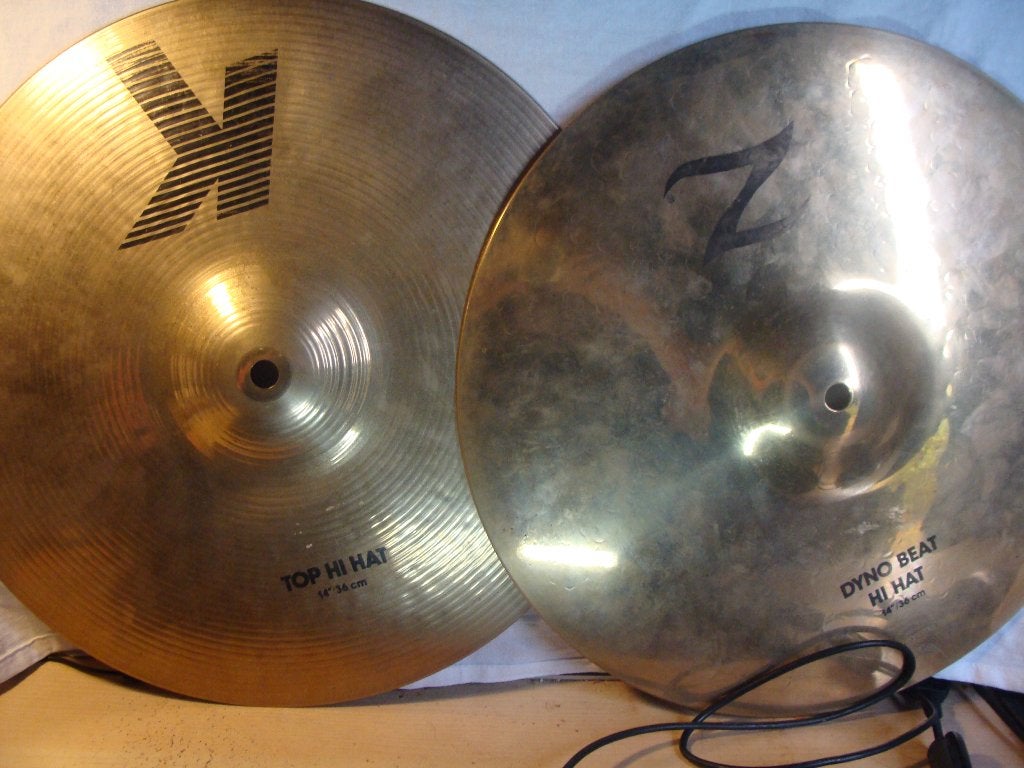 K/Z  Zildjian 14" Hi-Hat,,,,, Musique & Instruments, Batteries & Percussions, Enlèvement ou Envoi, Comme neuf