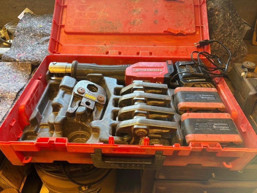 Rothenberger persmachine, Enlèvement, Utilisé