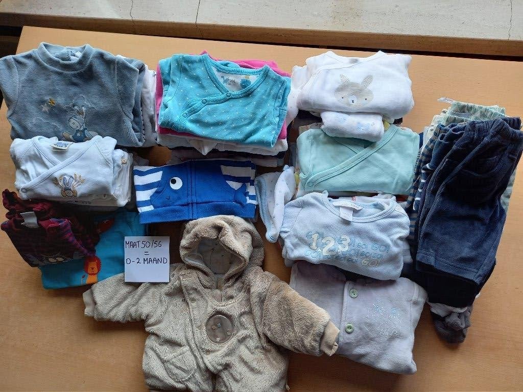 Grand paquet de vêtements pour bébés taille 50/56 partie 2, Enlèvement ou Envoi, Comme neuf, Taille 56