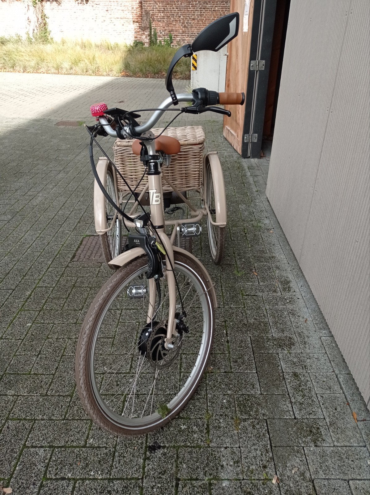 Electrische driewieler tribike nieuwstaat slechts 115 km mee, Ophalen, Nieuw, Schijfrem, Tribike