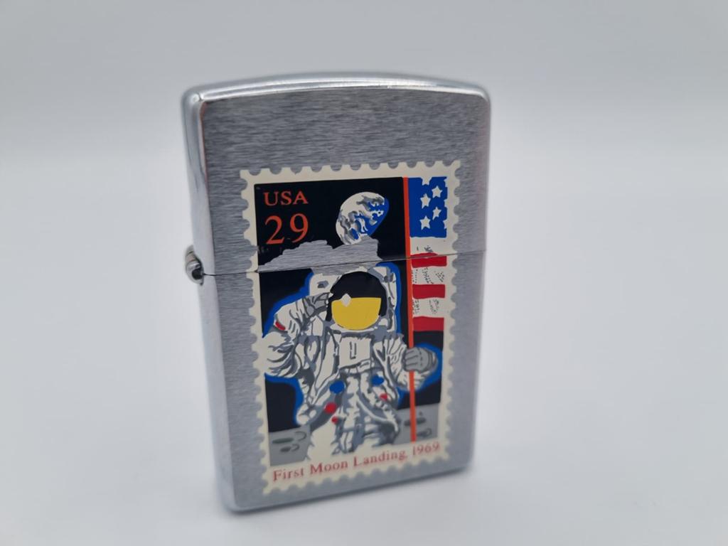 Zippo Moon Landing Apollo 11 de 1997, Collections, Envoi, Utilisé, Briquet