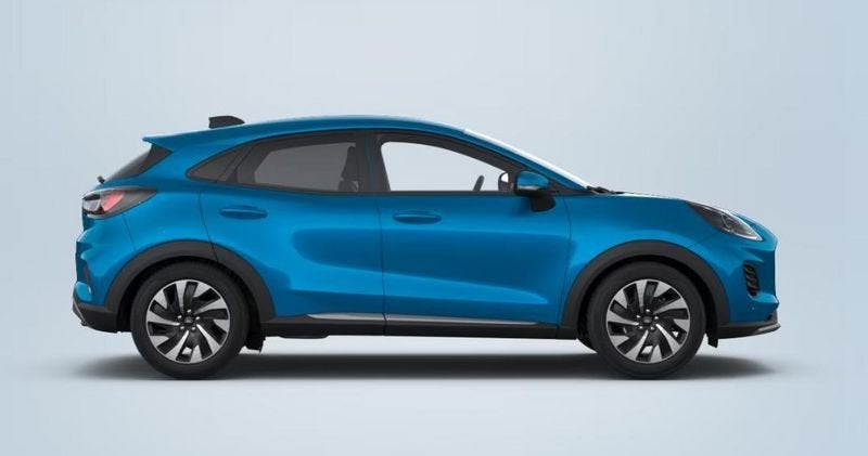 Ford Puma, Auto's, Voorwielaandrijving, Stof, Puma, Zwart