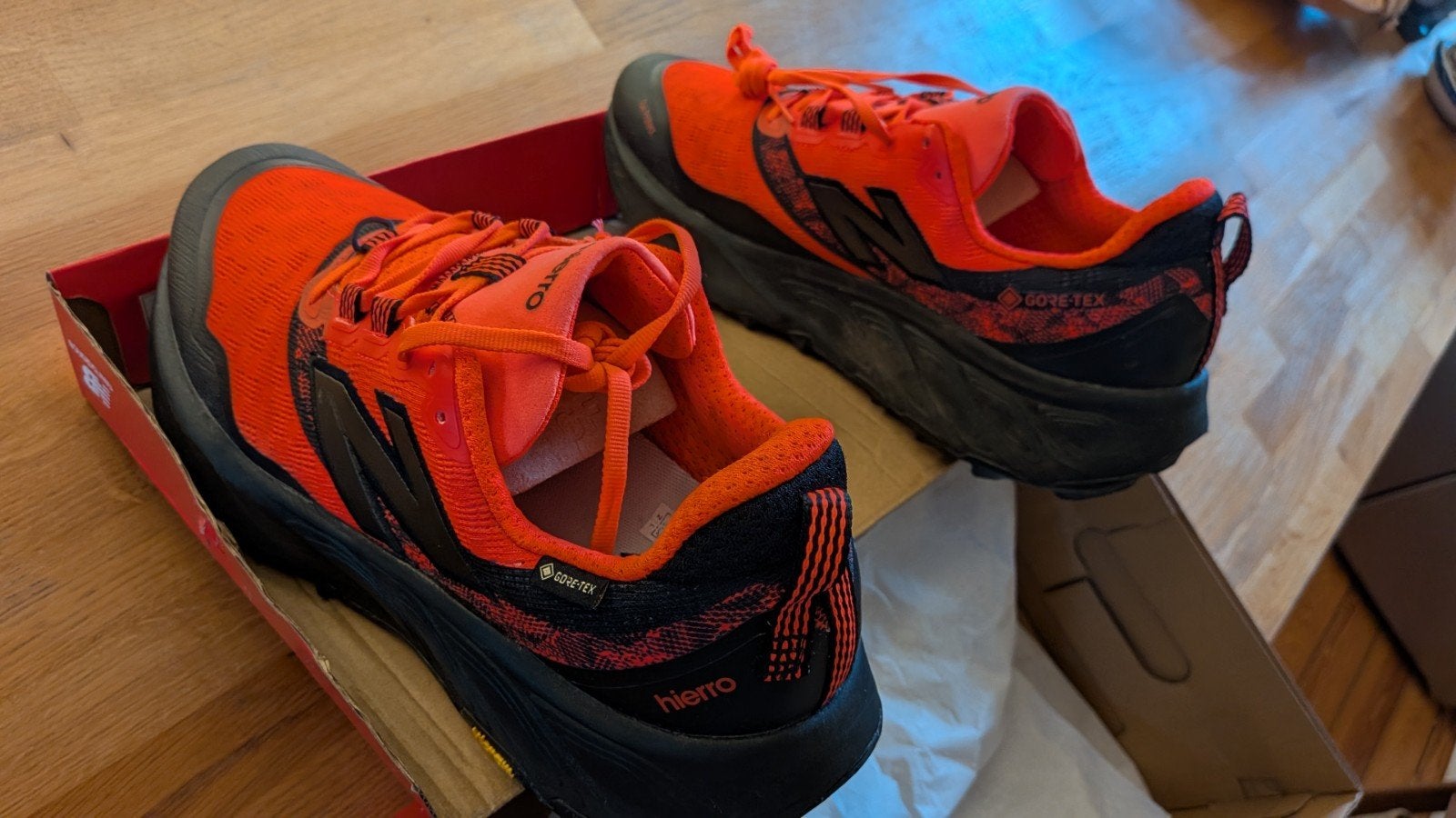 New Balance Fresh Foam X Hierro V9 Gore-Tex_46.5, Overige merken, Hardloopschoenen, Ophalen of Verzenden, Zo goed als nieuw