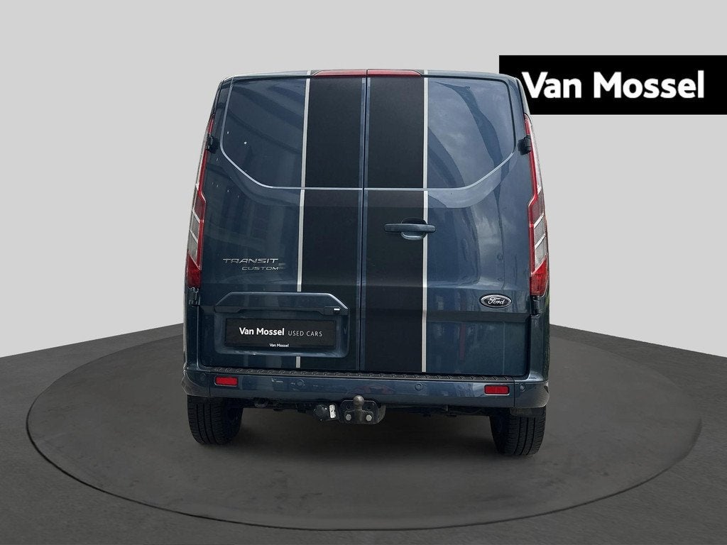 Ford Transit Custom 260s L1 Ambiente, Auto's, Stof, Gebruikt, Blauw, Overige brandstoffen