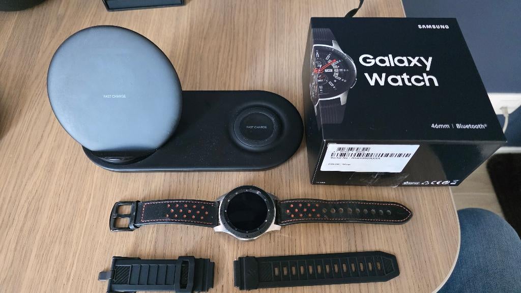 Samsung Galaxy Watch 46mm, Handtassen en Accessoires, Smartwatches, Ophalen, Gebruikt, Samsung, Android
