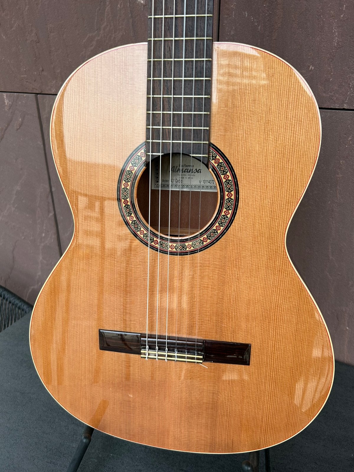 Almansa 401 Cedro klassieke gitaar, Muziek en Instrumenten, Ophalen, Zo goed als nieuw