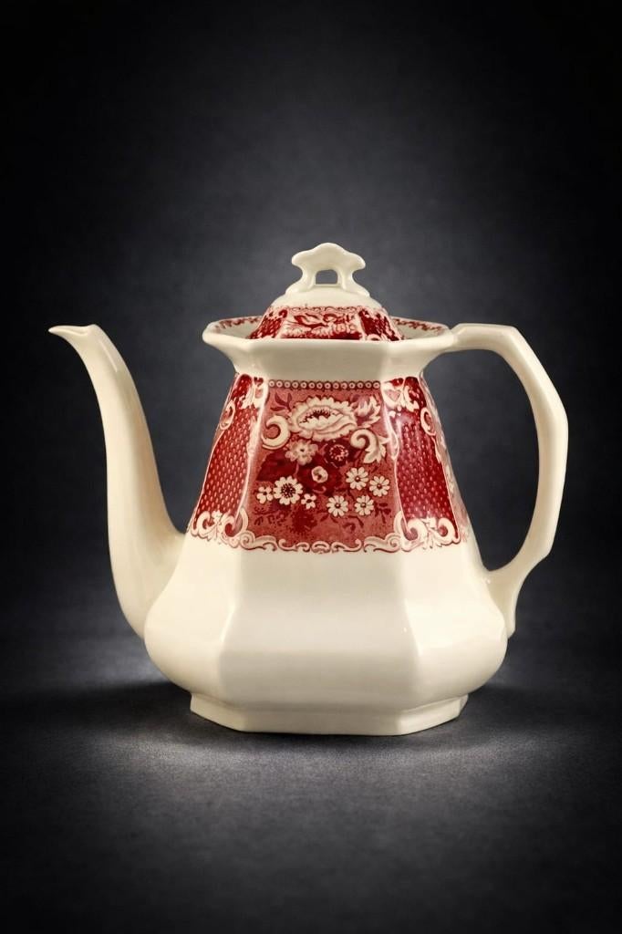 antieke keramische koffiepot „Victoria” Maastricht., Ophalen of Verzenden