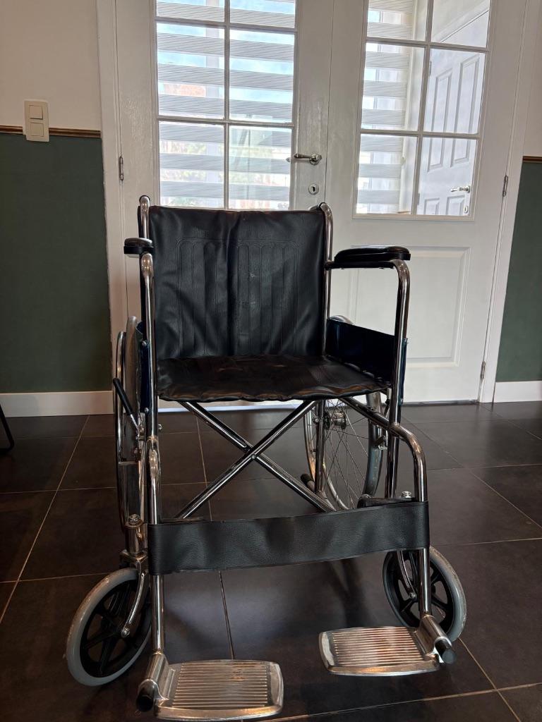 Fauteuil roulant pliable, Enlèvement, Pliant, Comme neuf, Fauteuil roulant à pousser