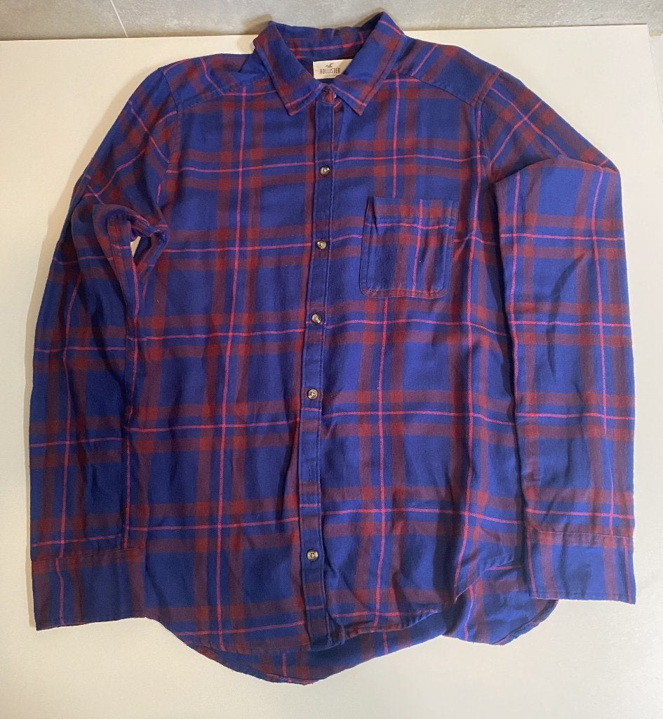 Chemise Hollister taille S, Neuf, Enlèvement ou Envoi, Taille 36 (S), Bleu