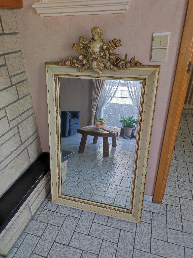 Miroir, Antiquités & Art, Antiquités | Miroirs, Enlèvement, Rectangulaire, 50 à 100 cm, 100 à 150 cm
