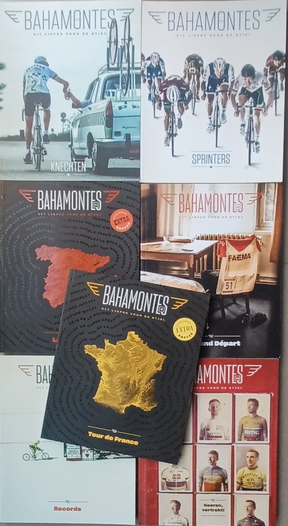 7 x BAHAMONTES / 2017 - 2023 / in nieuwstaat /, Boeken, Tijdschriften en Kranten, Ophalen of Verzenden
