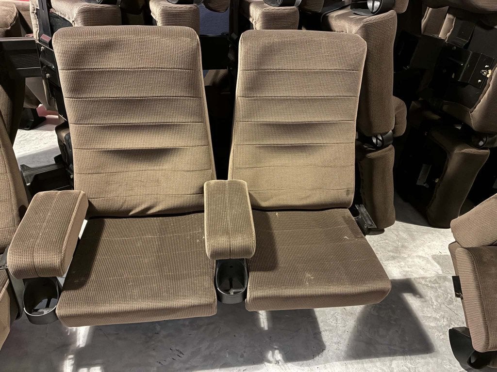 Sièges de cinéma, Enlèvement, Utilisé