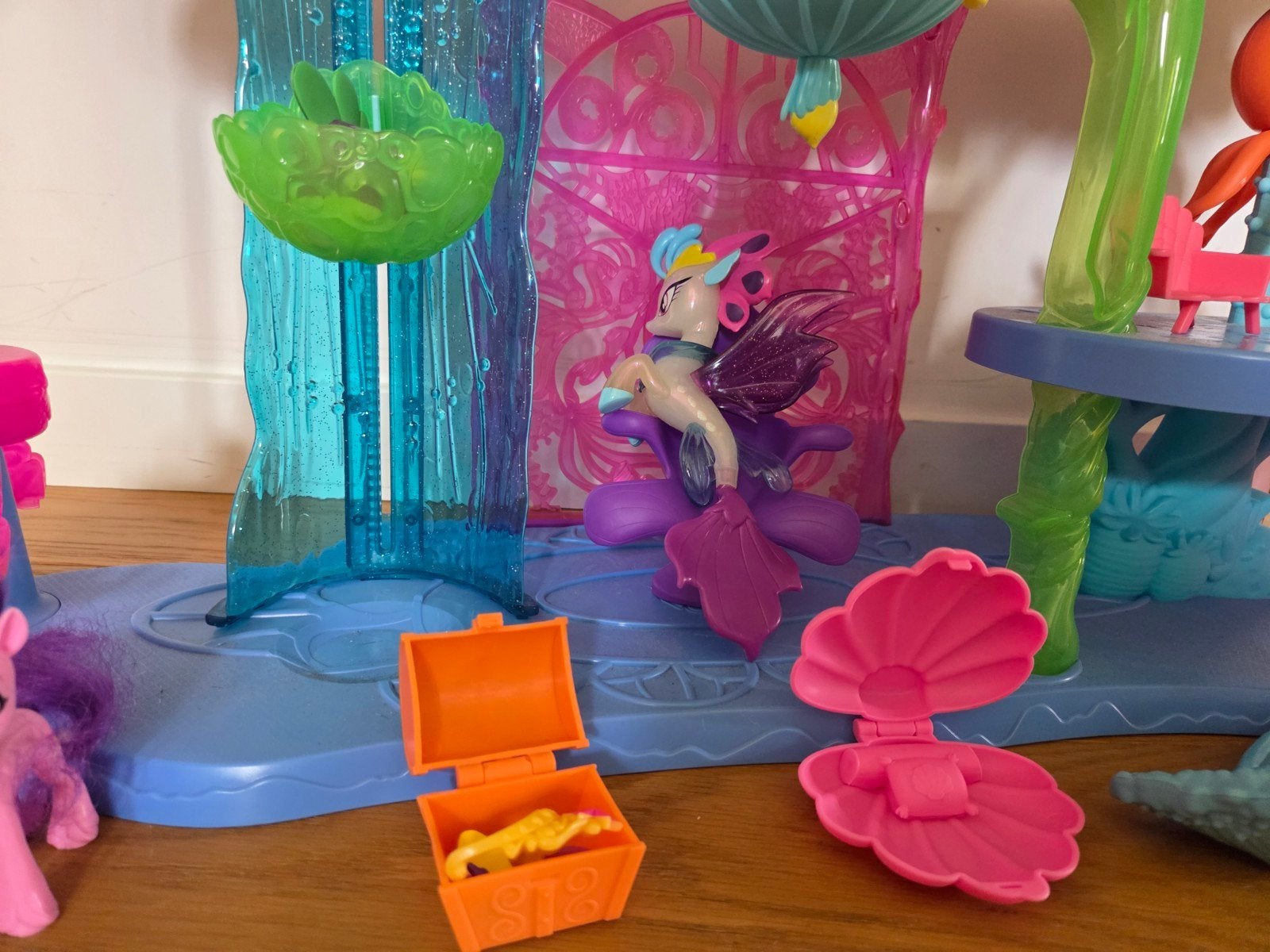 My Little Pony Canterlot and Seaquestria Castle speelset, Ophalen, Gebruikt