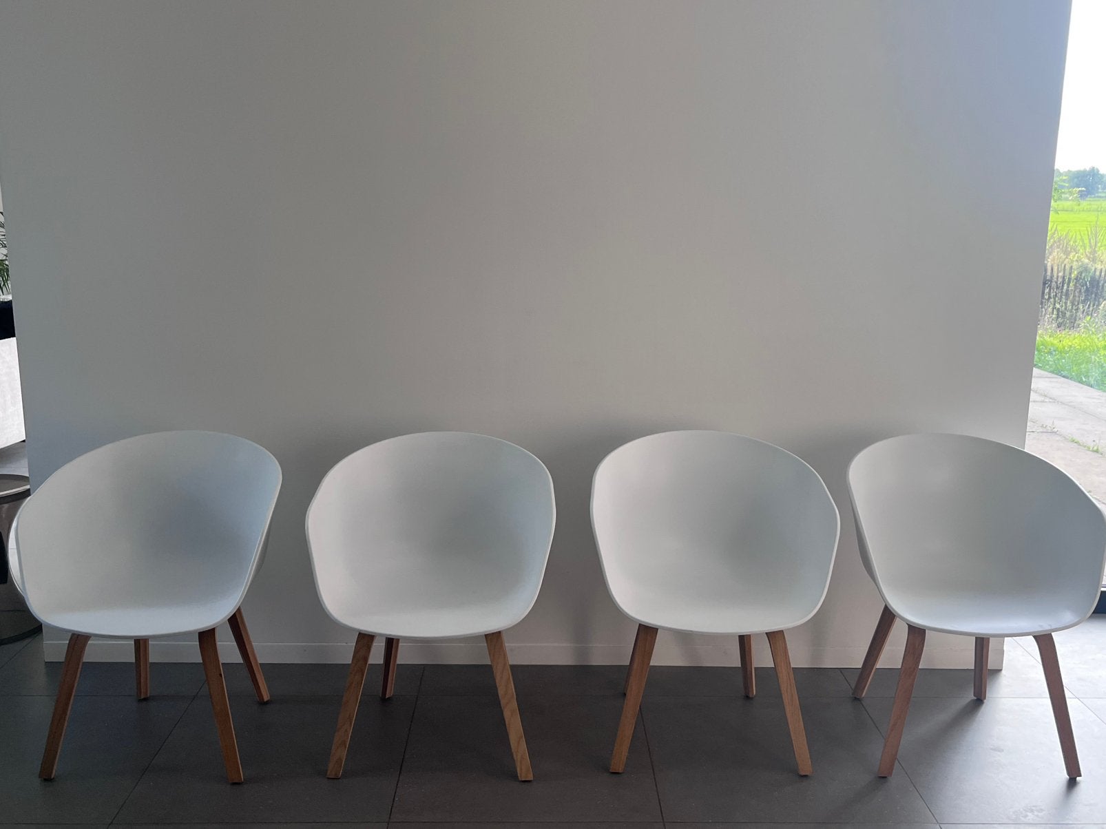 2 x HAY AAC 42 Low - lounge - wit, Huis en Inrichting, Ophalen, Scandinavisch design, Gebruikt, Wit