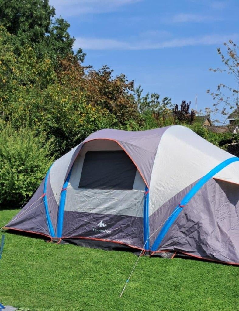 Tente Quechua Family 4.2 XL, Enlèvement, Comme neuf, Jusqu'à 4